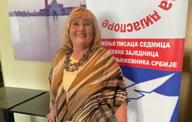 Slavica Mastikosa promovisala roman „Tri hleba nasušna” u Frankfurtu