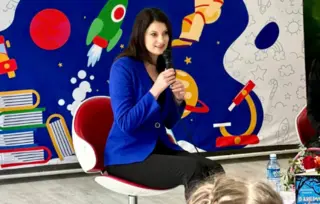 Stotinu učenika „Savremene osnovne škole“ oduševljeno knjigama i radionicom Aleksandre Filipović
