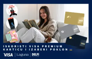 Kompanija Visa i Izdavačka kuća Laguna nastavljaju dugogodišnju uspešnu saradnju još jednom sjajnom akcijom