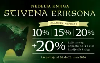 Nedelja knjiga Stivena Eriksona od 20. do 26. maja!