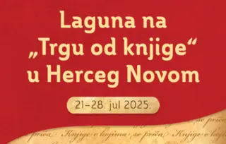 Laguna na „Trgu od knjige“ u Herceg Novom