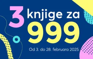 Uvek najbolji naslovi na akciji „3 za 999“ – od 3. do 28. februara 2025.