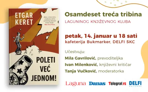 O genijalnoj knjizi „Poleti već jednom“ majstora kratke forme Etgara Kereta 14. januara - slika 1