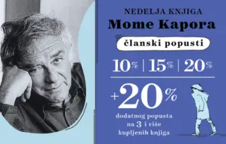 Nedelja knjiga Mome Kapora od 18. do 24. decembra