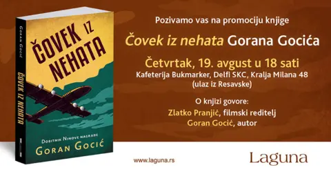 Promocija knjige „Čovek iz nehata“ Gorana Gocića 19. avgusta - slika 1