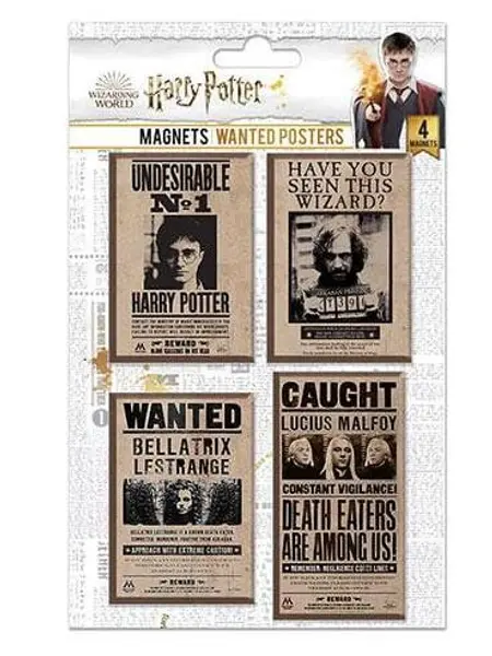 Slika 0 - Magneti set 4 - Harry Potter, Wanted
