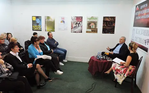 Lazar Ristovski predstavio „Jednostavne priče“ u Aranđelovcu - slika 2