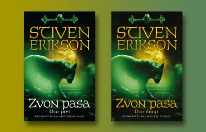 Prikaz romana „Zvon pasa“ Stivena Eriksona: Neviđeni Erikson i osmi deo „Malaške knjige Palih“