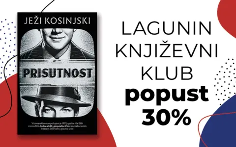 „Prisutnost“ Ježija Kosinjskog, klasik svetske književnosti, u Laguninom književnom klubu – popust 30% do 10. januara - slika 1