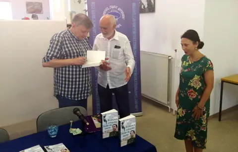 Predstavljen roman „Podvizi i stradanja Grofa od Takova“ u Velikoj Plani - slika 1