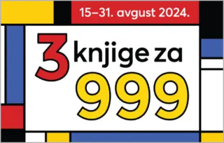 Najomiljenija akcija svih knjigoljubaca: „3 za 999“!