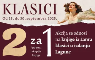 Specijalna akcija „2 za 1“ na klasike svetske književnosti