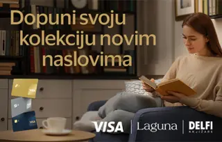 Kompanija Visa i Izdavačka kuća Laguna nastavljaju dugogodišnju uspešnu saradnju još jednom sjajnom akcijom.