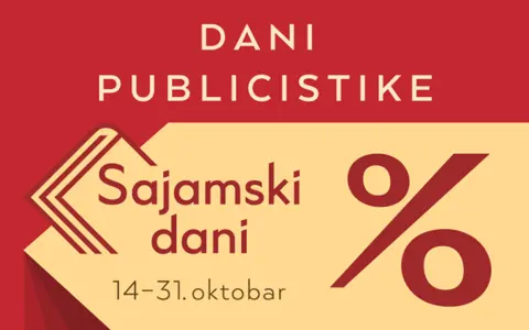 Dani publicistike u svim Laguninim i Delfi knjižarama tokom Sajamskih dana - slika 1