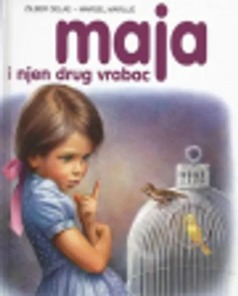 Slika 0 - Slikovnica – Maja i njen drug vrabac (latinično izdanje)