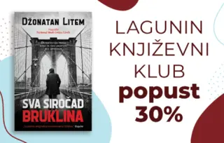 Lagunin književni klub za julsku tribinu čita „Sva siročad Bruklina“ – popust 30%