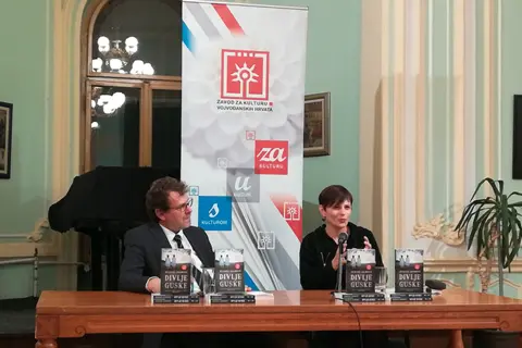 Promocija romana „Divlje guske“ Julijane Adamović u Subotici - slika 1