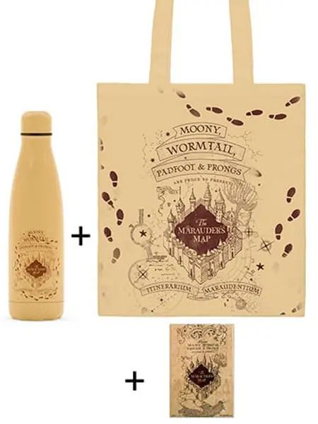 Slika 0 - Poklon set - Harry Potter, Marauders Map