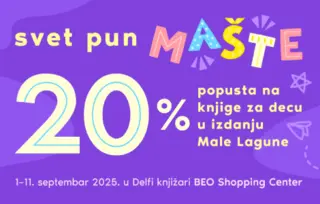 Svet pun mašte – uz 20% popusta na knjige za decu!