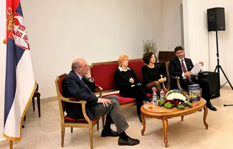 Predstavljanje italijanskog prevoda izbora priča „Tigrastija od tigra“ Ljubice Arsić u Firenci i Rimu - slika 1