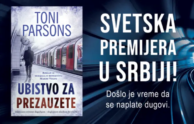 Svetska premijera u Srbiji! „Ubistvo za prezauzete“ Tonija Parsonsa u prodaji od 19. oktobra