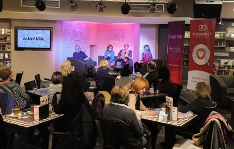 Održana promocija romana „Četiri kiše“ Ljubice Arsić - slika 1