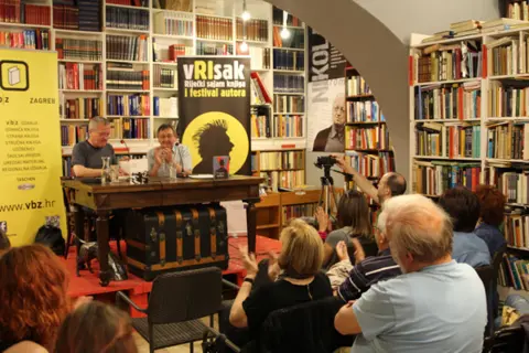 Dragan Velikić na 9. Sajmu knjiga „Vrisak“ u Rijeci - slika 1
