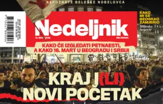 Nedeljnik u knjižarama Delfi