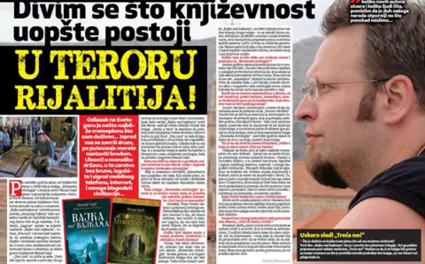 Nenad Gajić: Divim se što književnost uopšte postoji u teroru rijalitija - slika 2