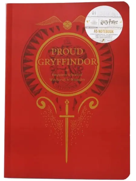 Slika 0 - Agenda A5 - Harry Potter, Proud Gryffindor, soft