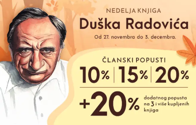 Nedelja knjiga Duška Radovića