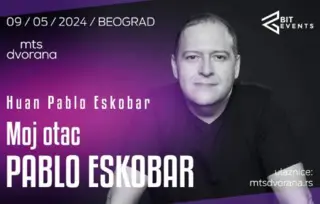 20% popusta za predavanje Huana Pabla Eskobara