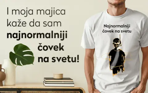 Da li si ti najnormalniji čovek na svetu? Od 3. juna u prodaji majice inspirisane hit knjigom - slika 1