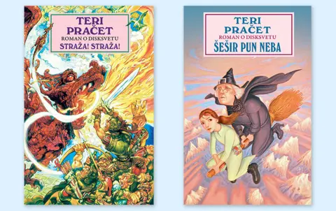 Nikad dosta Pračeta! – „Šešir pun neba“ i „Straža! Straža!“ u prodaji od 14. septembra - slika 1