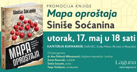 Nesvakidašnja literarna avantura – promocija knjige „Mapa oproštaja“ 17. maja - slika 1