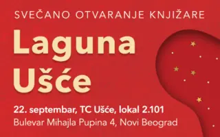 Lagunina knjižara u TC Ušće! Pisci dočekuju čitaoce!