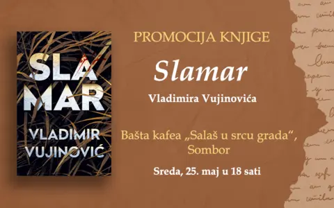 Promocija trilera „Slamar“ Vladimira Vujinovića u Somboru - slika 1
